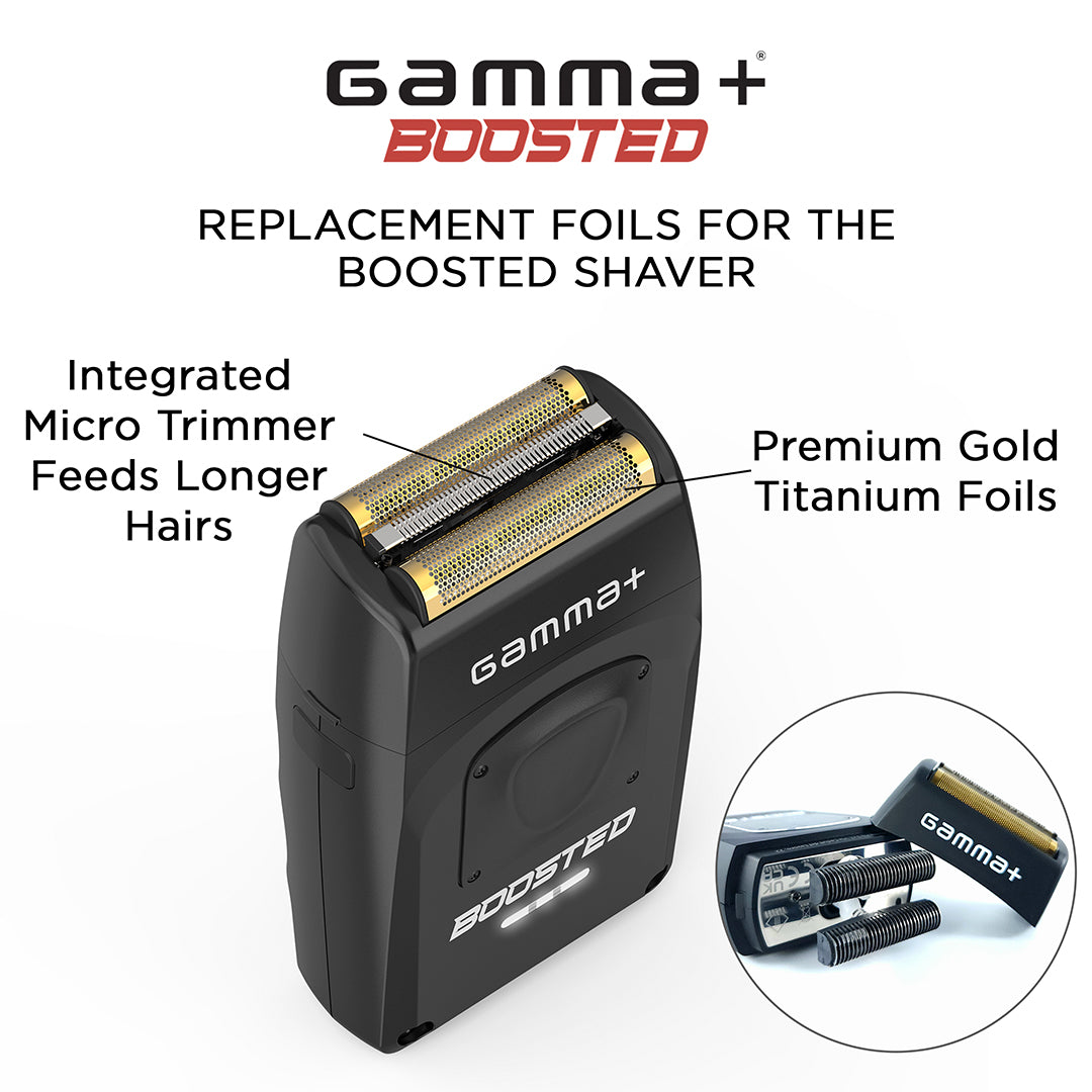 Gamma Boosted Shaver Replacement Foils