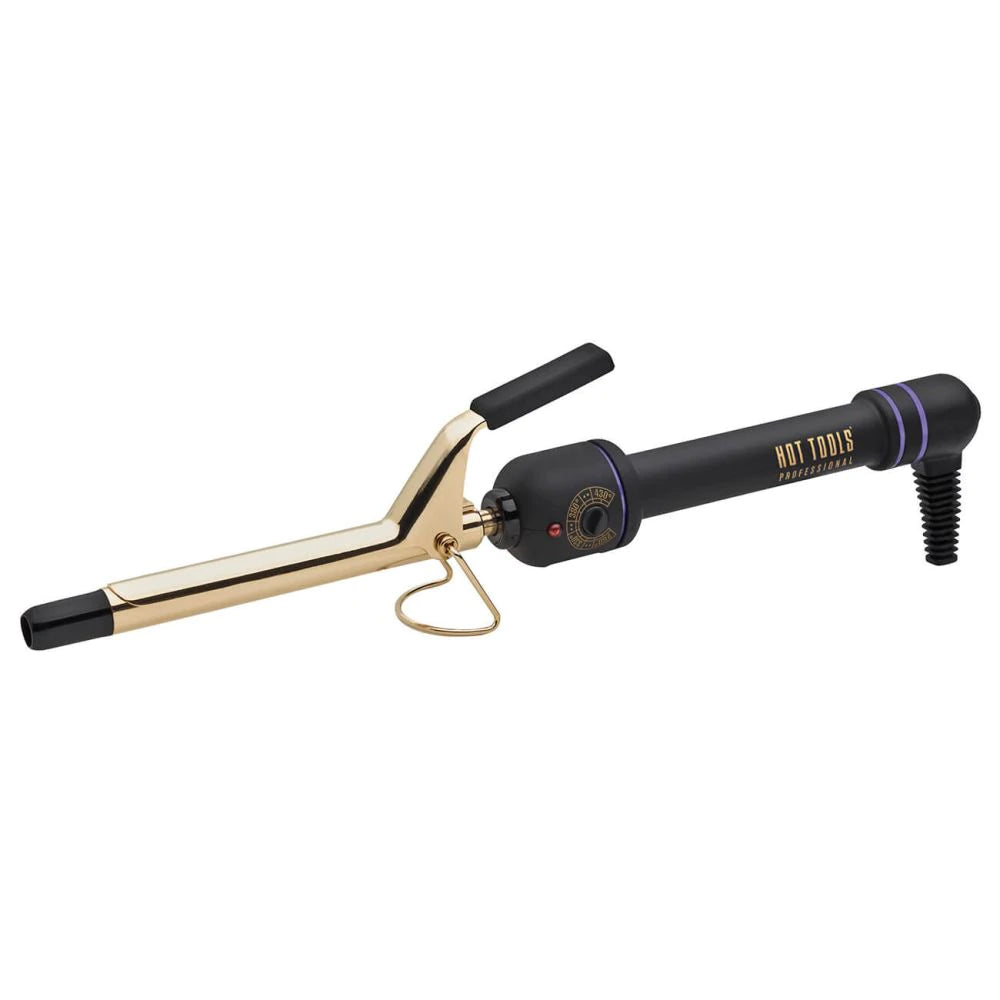 HOT TOOLS 5/8" Spring Gold Curling Iron