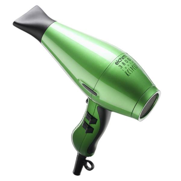 Elchim Idea Ionic Respect Hair Dryer, Shiny Green