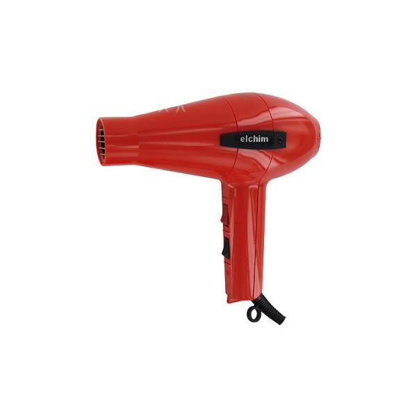 Elchim 2001 High Pressure Professional Hair Dryer - Red