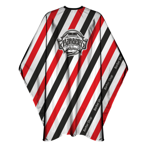 The Shave Factory barber cape style gucci red black
