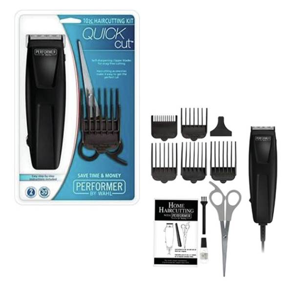 WAHL PERFORMER 10 PC KIT, CLAM.