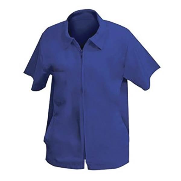 The Shave Factory Barber Jacket Short Sleeve - Ocean Blue - 7 Sizes