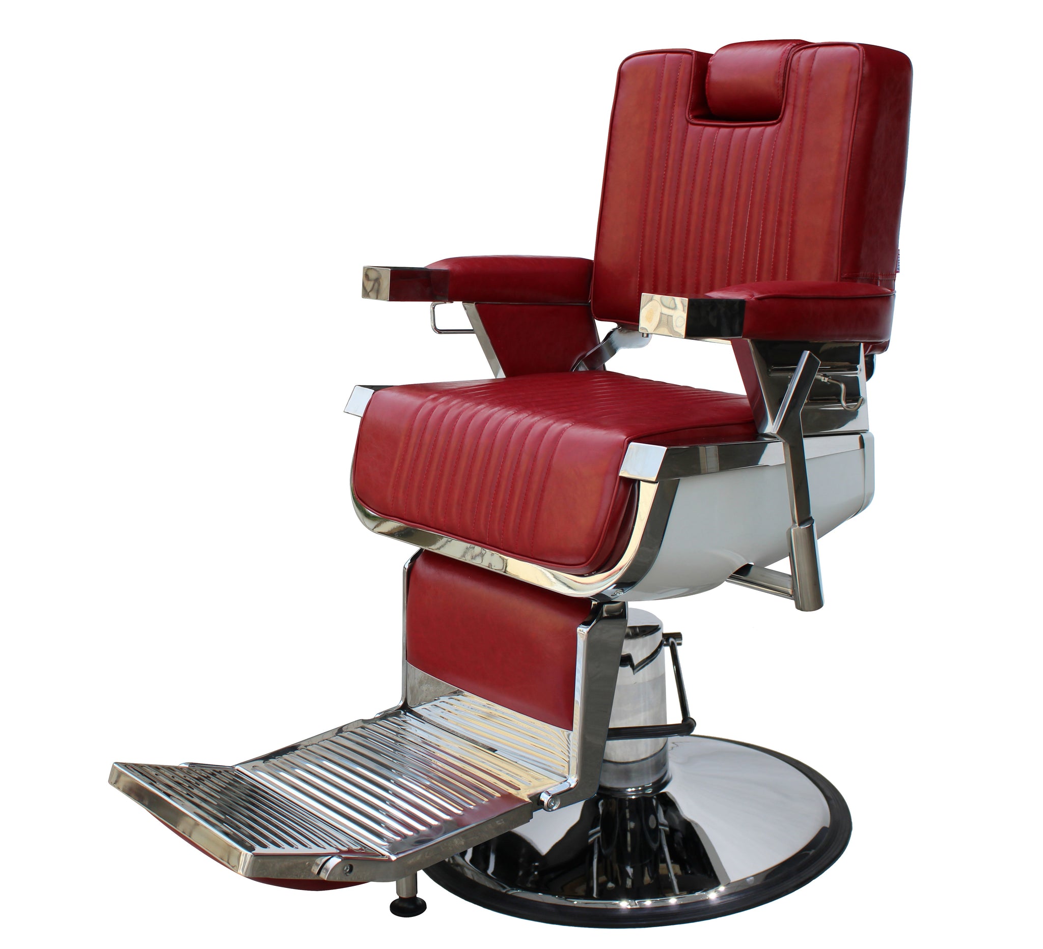 K-CONCEPT Barber Chair - Lincoln II (Red)