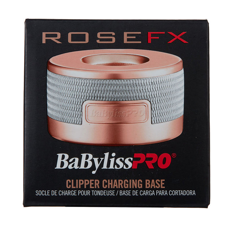 BABYLISSPRO BARBEROLOGY CLIPPER CHARGING BASE ROSE GOLD