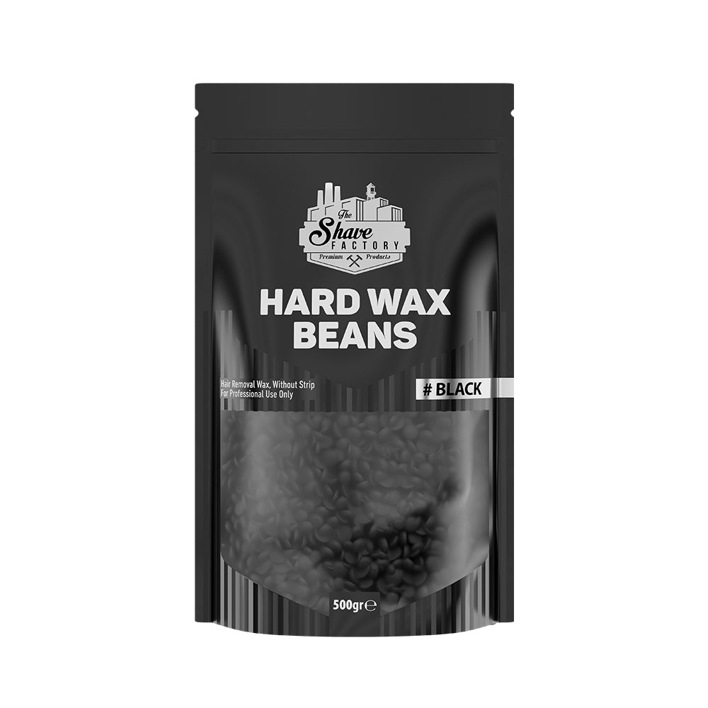 The Shave Factory - Hard Wax Beans Black