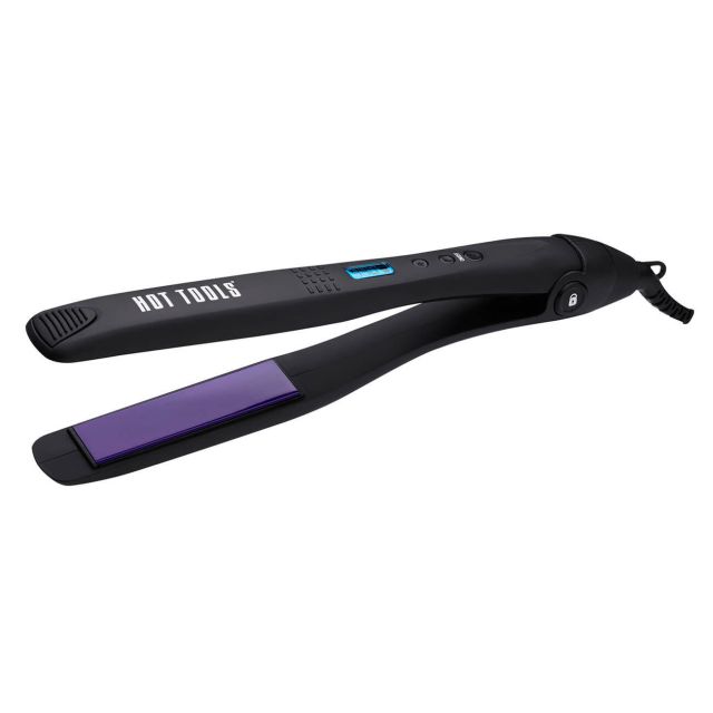 HOT TOOLS  1" Digital Salon Flat Iron w C