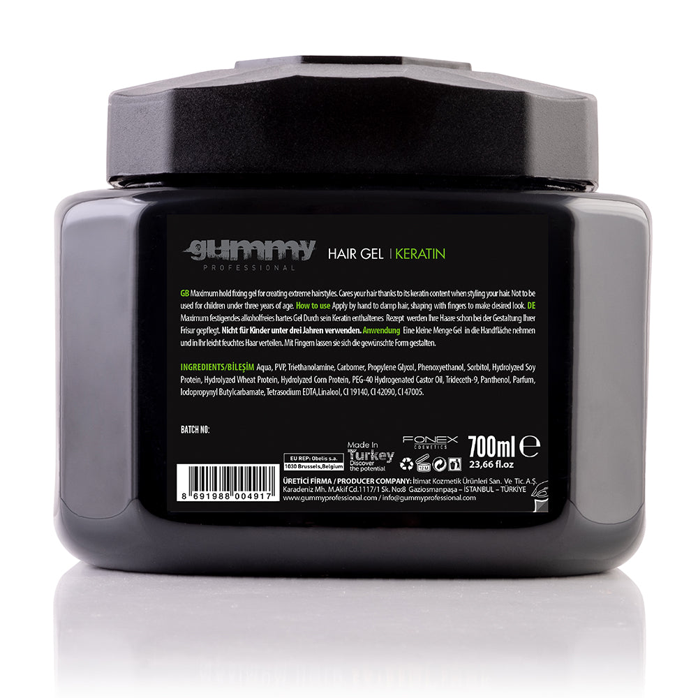 Gummy Hair Gel 700ml - Regular